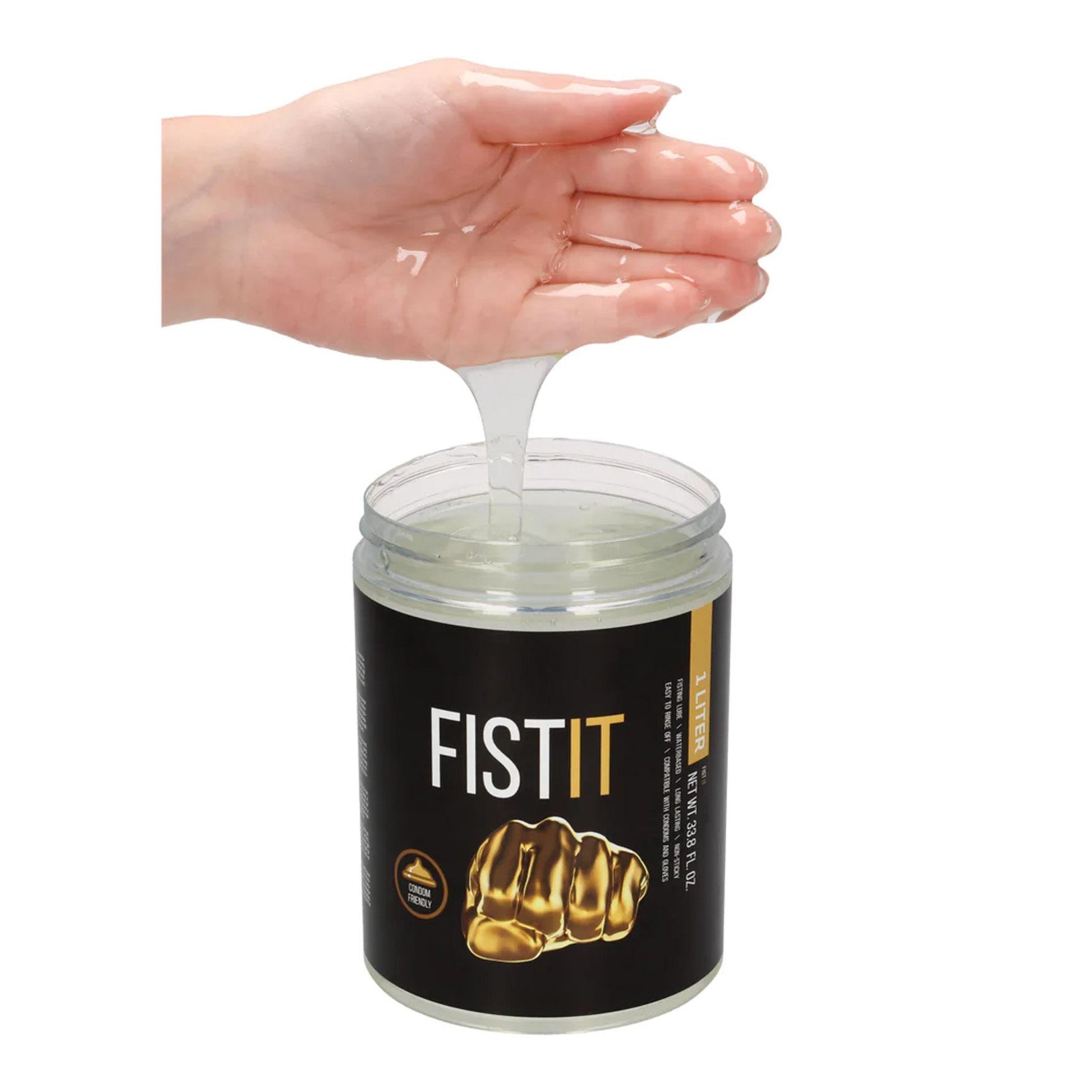 Lubrifiant pe bază de apă Fist It, borcan de 1000 ml