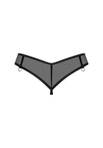 Obsessive Glandez tanga deschis negru XS/S