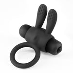 Inel vibrant pentru penis Crushious Pluto din silicon 7,6 cm