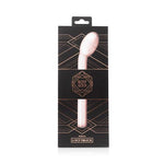 Vibrator Rosy Gold pentru punctul G, roz, USB, 22 cm
