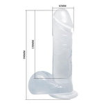 Dildo realist cu gel roz Baile