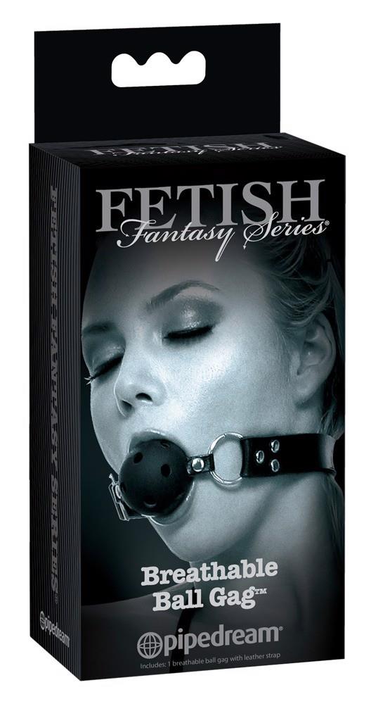 Fetish Fantasy Series Gag respirabil negru 4 cm