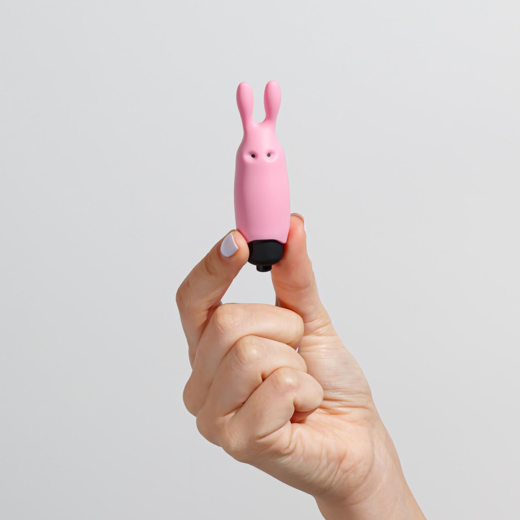Vibrator Crushious OPet Bunny roz cu 10 moduri