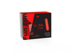 Set vibrator mini cu 10 funcții USB Intt, căpșuni
