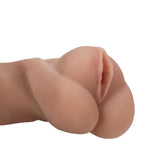 Masturbator vaginal Teacher S-Line, bronzat, TPR, 10 cm