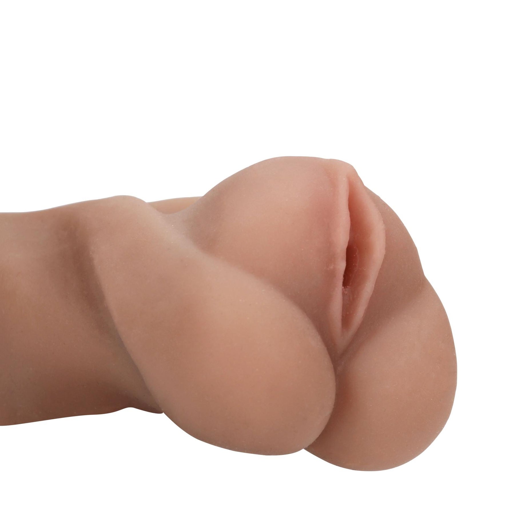 Masturbator vaginal Teacher S-Line, bronzat, TPR, 10 cm