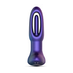 Dop anal vibrant Hueman Voyager din silicon violet cu telecomandă USB