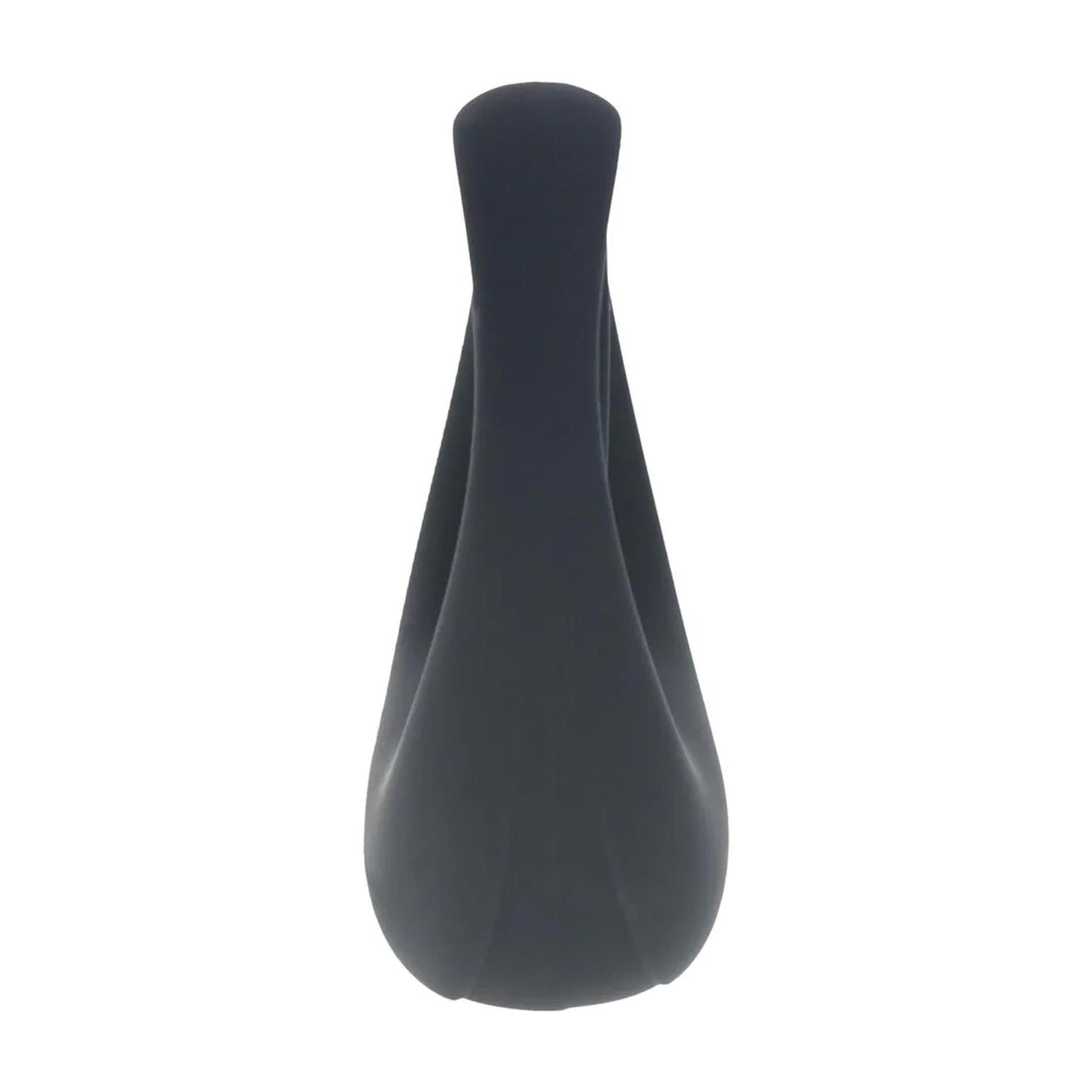 Inel vibrant pentru penis Levelz Level 3 din silicon, negru, 7,3 cm