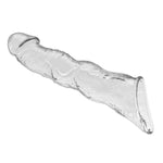 Prelungitor de penis Pretty Love cu module, transparent, 28 cm