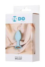 Plug anal miniatural ToDo Brilliant, albastru