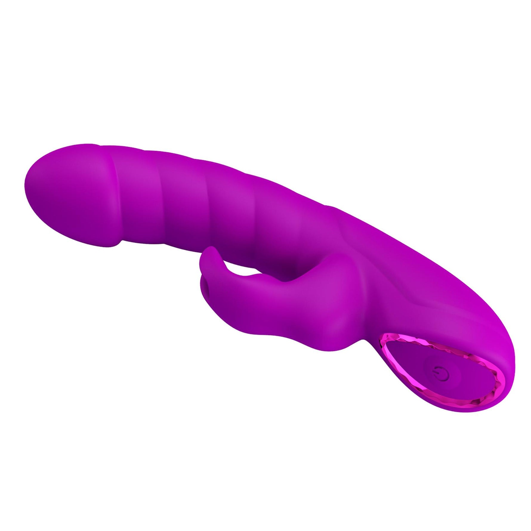 Vibrator Pretty Love Monica din silicon pentru iepure, cu 10 moduri