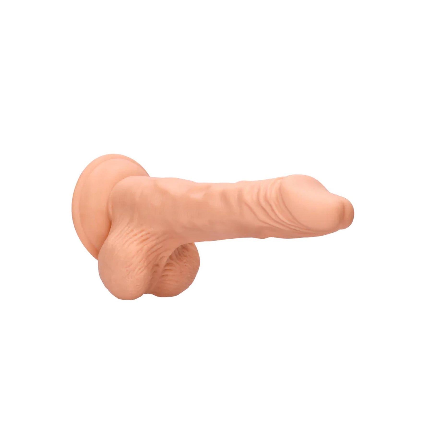 Dildo realist RealRock cu testicule 21,5 cm
