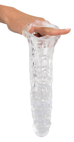 Extensor de penis Crystal Transparent TPE 27,8 cm