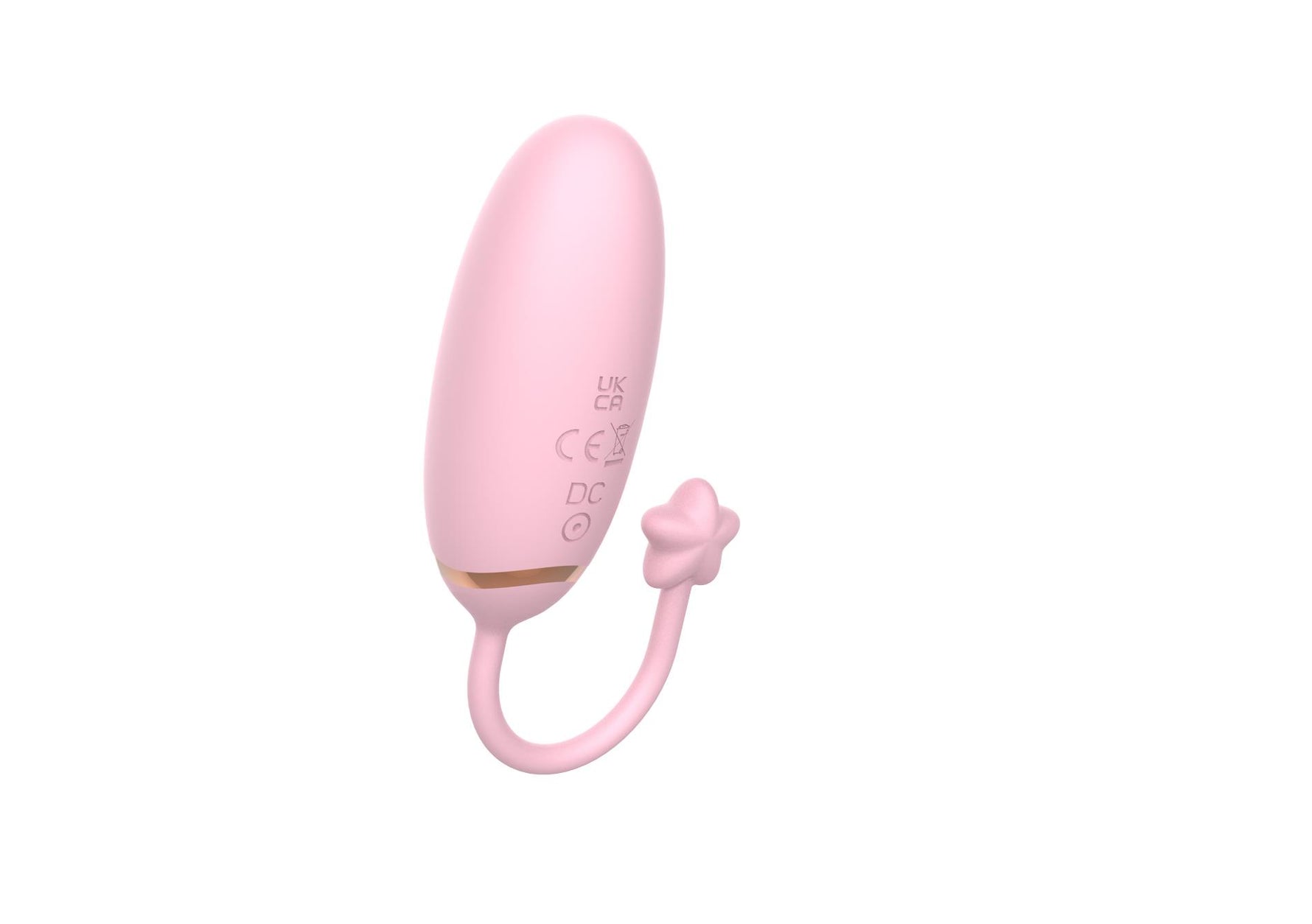 Ou vibrant drăguț din silicon seria B cu aplicație 8 cm