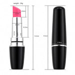 Vibrator mini ruj Power Escorts roșu 9,5 cm
