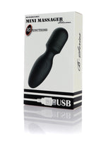 Vibrator USB Magic Mini din silicon seria B, 10 funcții, impermeabil