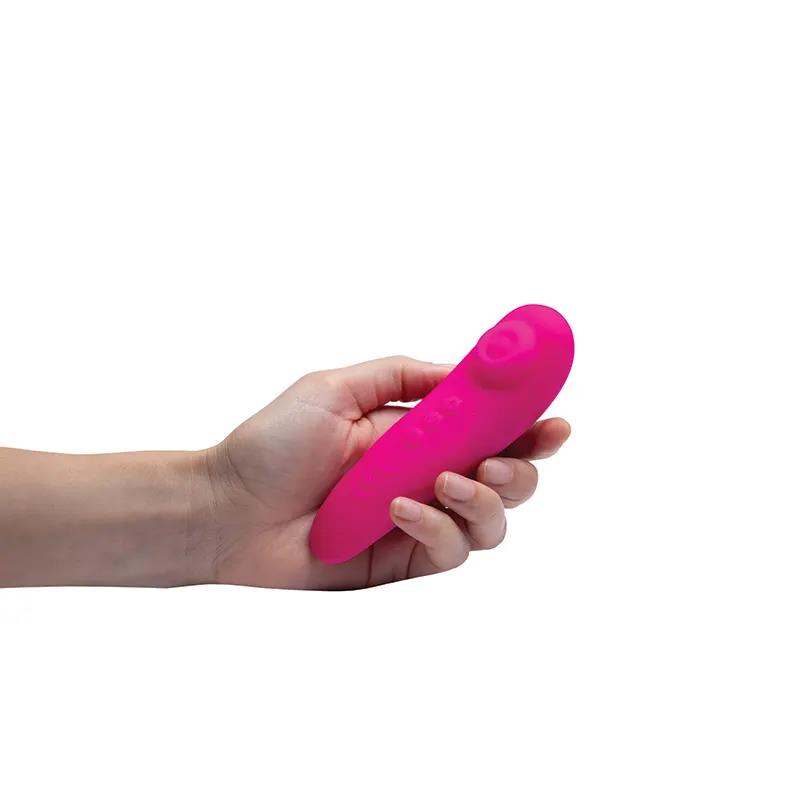Stimulator clitoridian USB pulsatoriu Pan Fantasy din silicon 16,5 cm