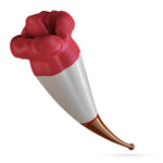 Stimulator dublu din silicon Crushious Jagger 19,5 cm