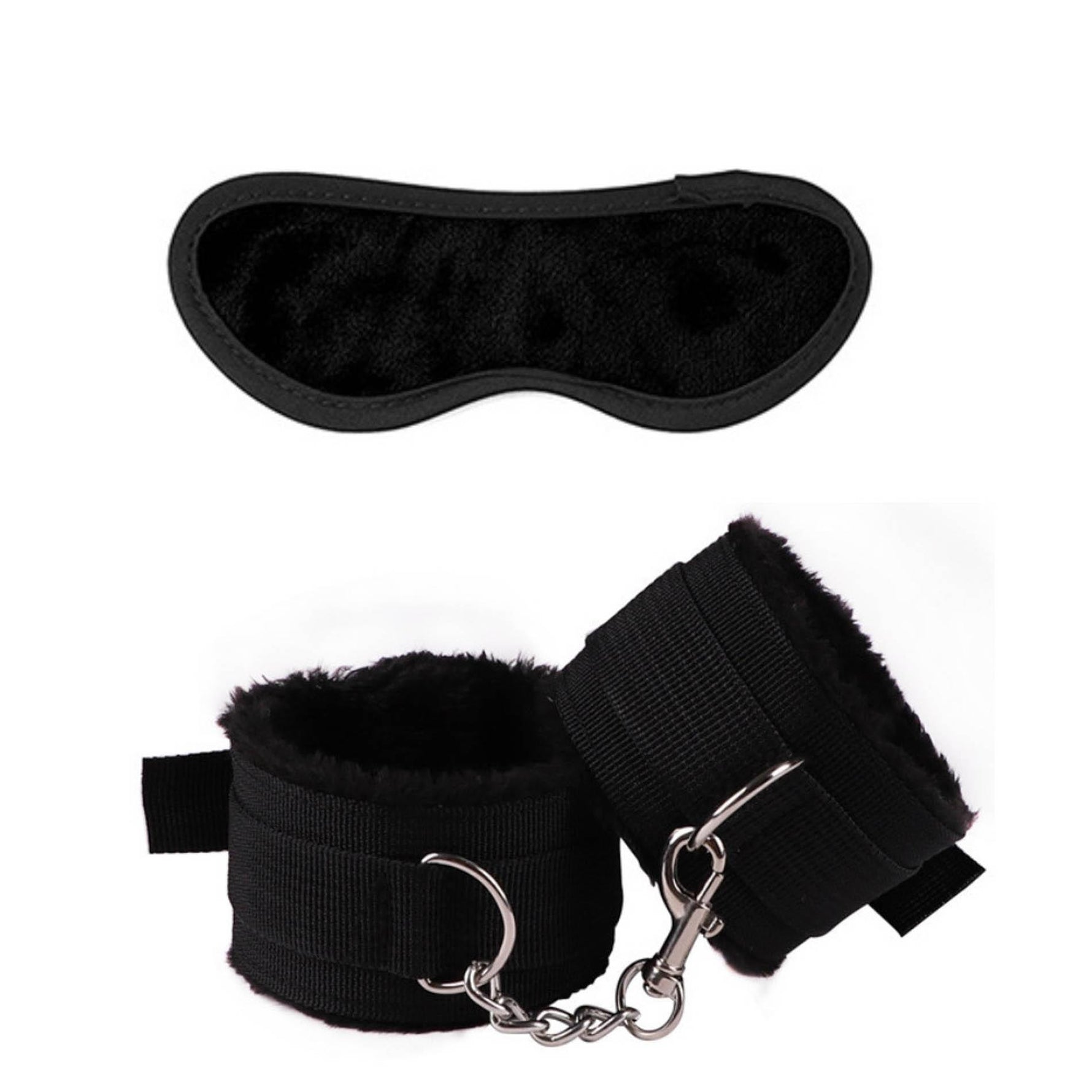 Set BDSM Fetish Seria B cu 10 piese, negru