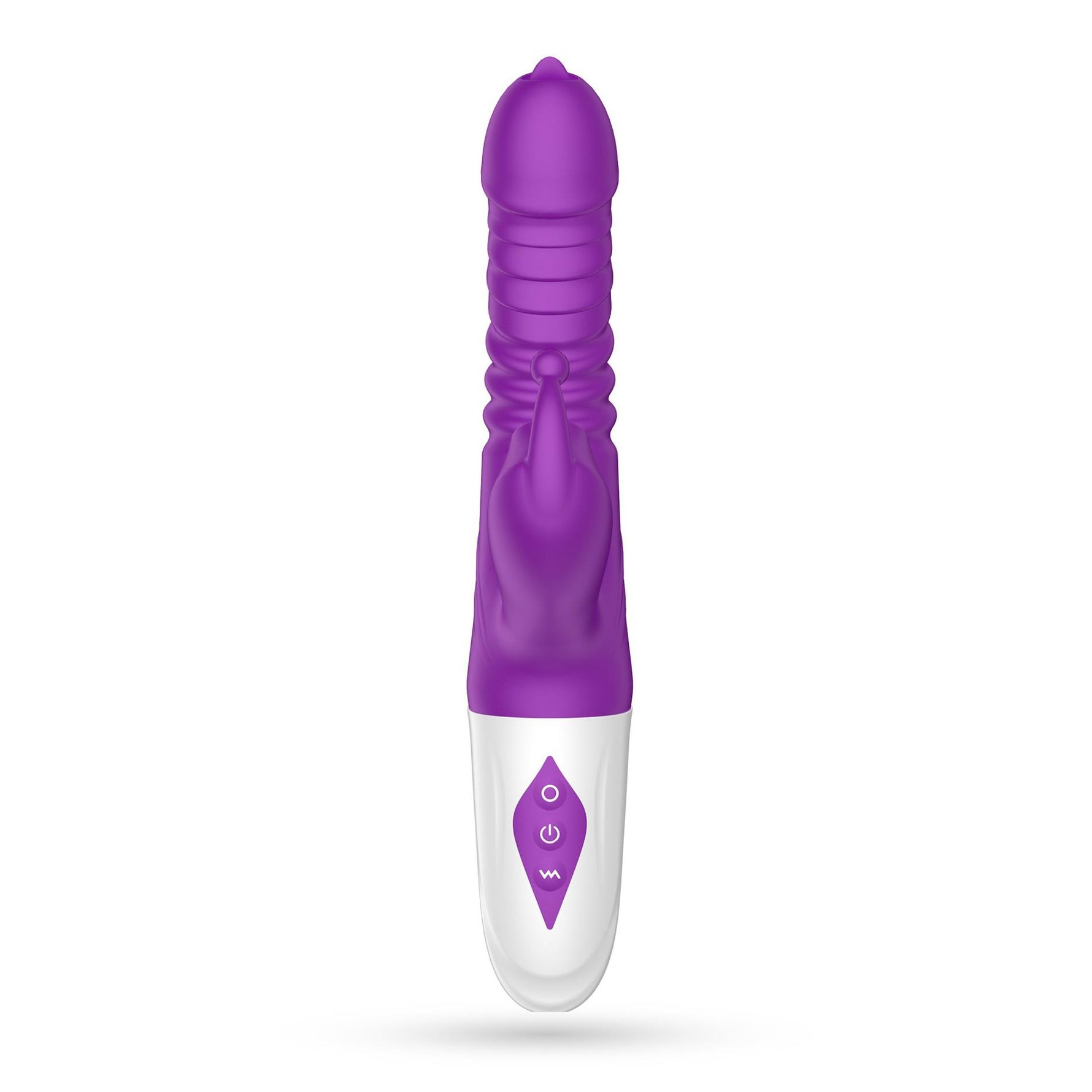 Vibrator Crushious Wrangler pentru punct G cu glisare și aspirație USB 23 cm