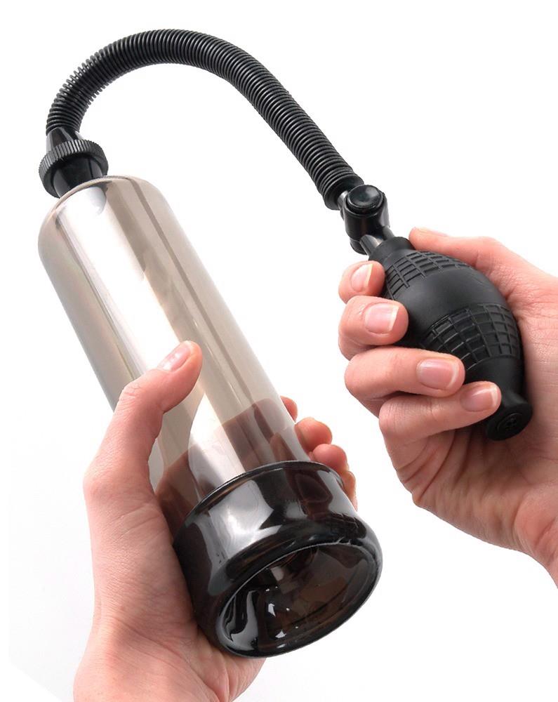 Pompă de penis Worx pentru începători Power Oumo Smoke 19 cm