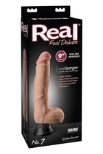 Dildo cu ventuză Real Feel Deluxe Nr. 7 Pipedream