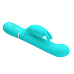 Vibrator Pretty Love Coale Twinkled Bunny cu 7 funcții de vibrație