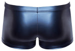 Pantaloni scurți boxer NEK pentru bărbați, albastru mat, cu fermoar, mărimea S