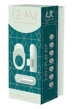 Set de jucării din silicon cu USB Glam 3 în 1 Dream Toys