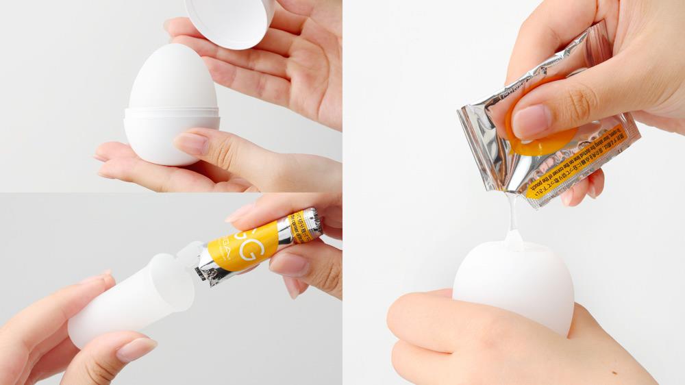 Set Masturbator Tenga Egg Standard de 3 bucăți 7 cm