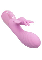 Vibrator Calexotics Aura Dual Flutter Bunny roz USB 11.5cm