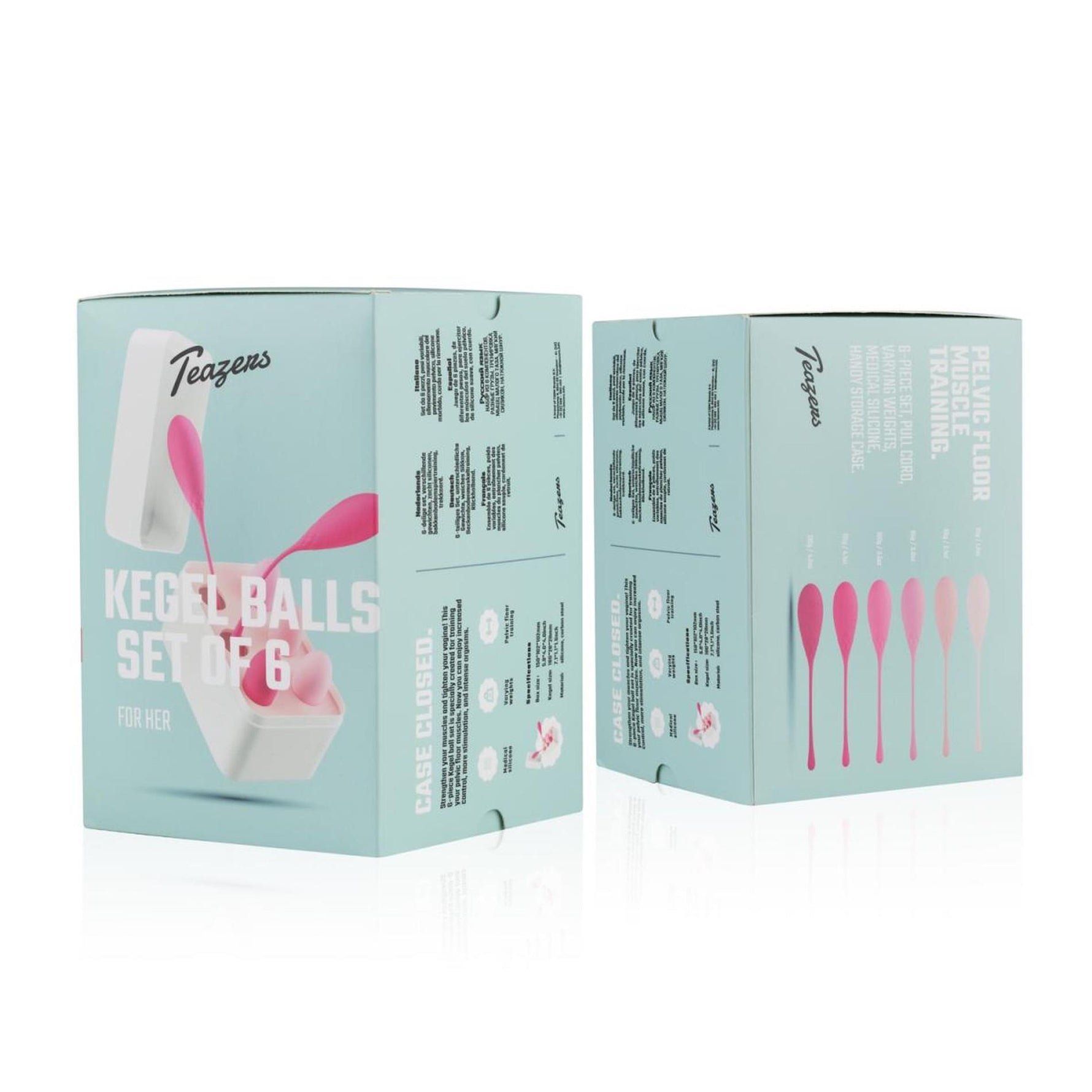 Set de 6 bile Kegel Teazers