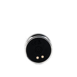Plug anal vibrant metalic HeavyFun din seria M B cu telecomandă USB
