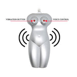 Masturbator vibrant cu două orificii Baile