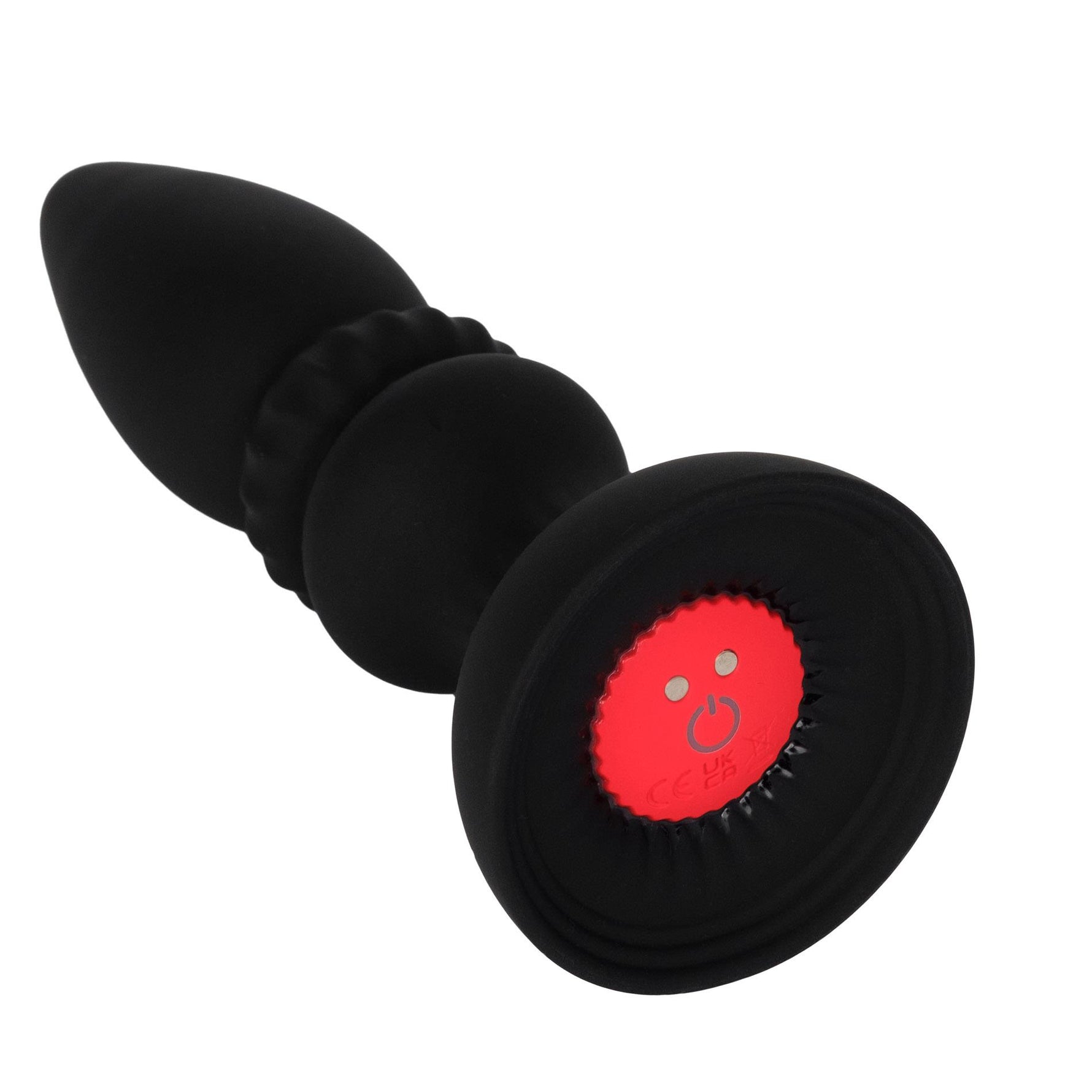 Dop anal vibrant din silicon Fox seria B cu aplicație 14 cm
