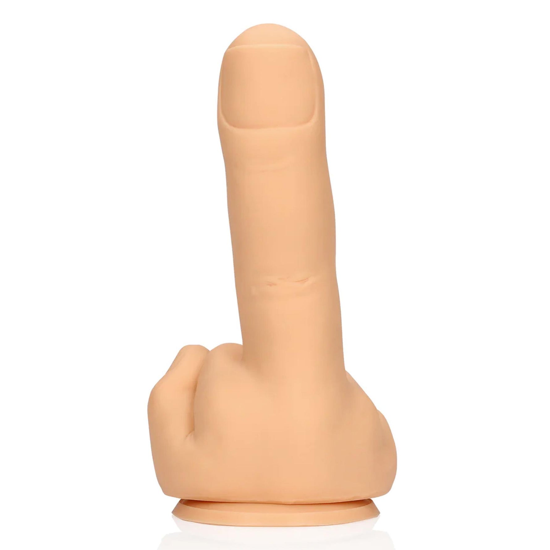 Dildo distractiv din silicon S-Line Up Yours, culoarea pielii