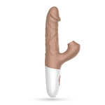 Vibrator realist cu glisare USB Crushious El Matador 22,5 cm