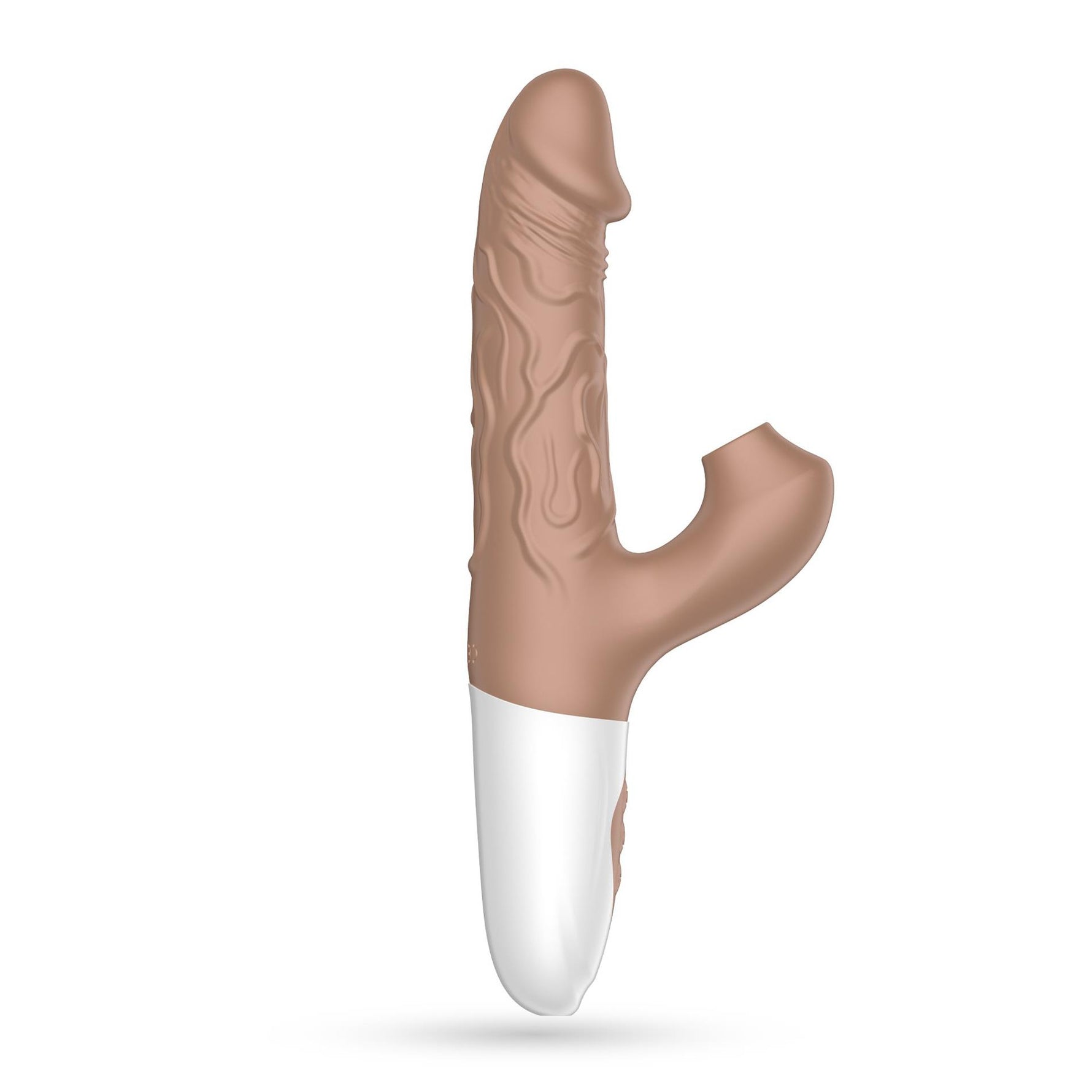 Vibrator realist cu glisare USB Crushious El Matador 22,5 cm