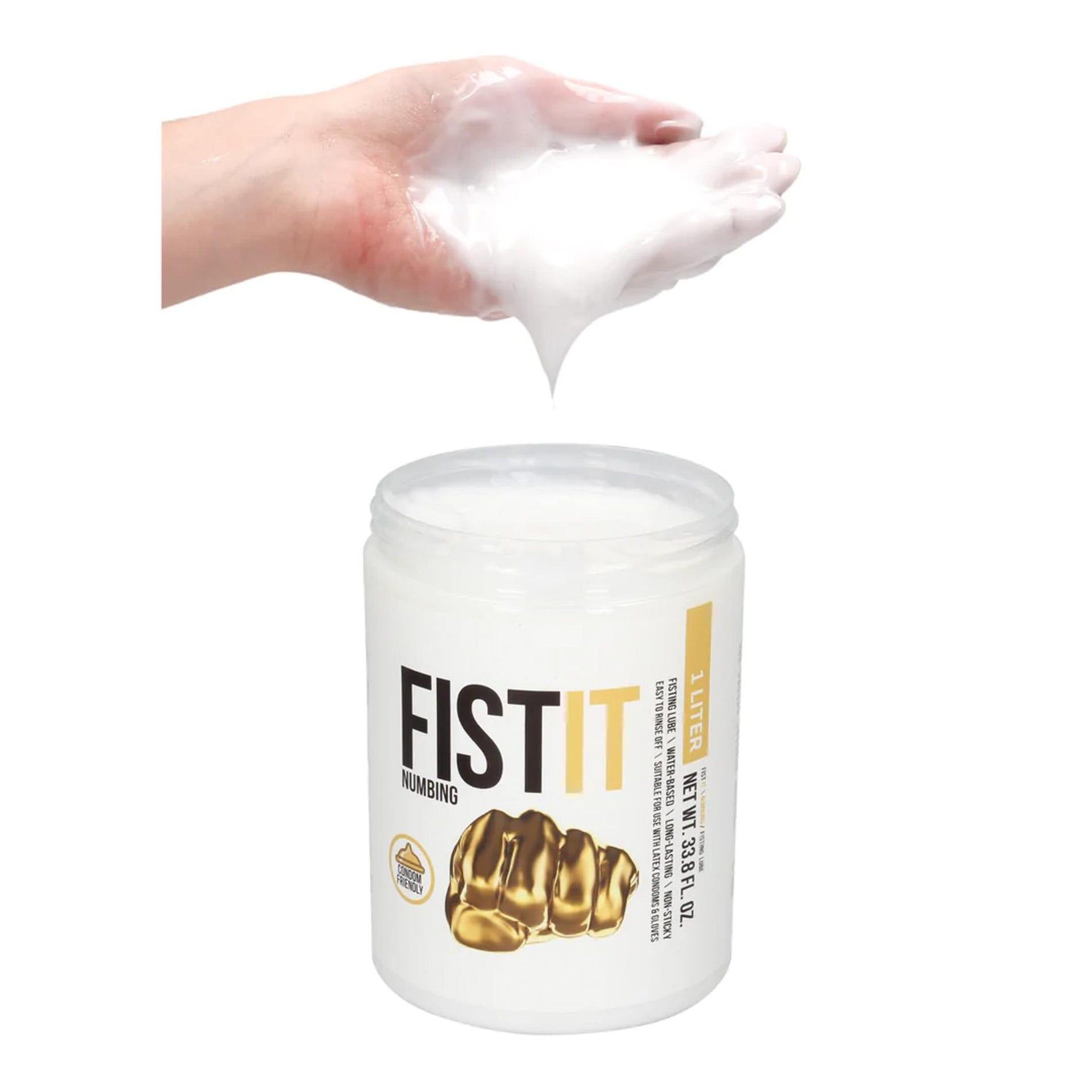 Lubrifiant anestezic pe bază de apă Fist It 1000 ml