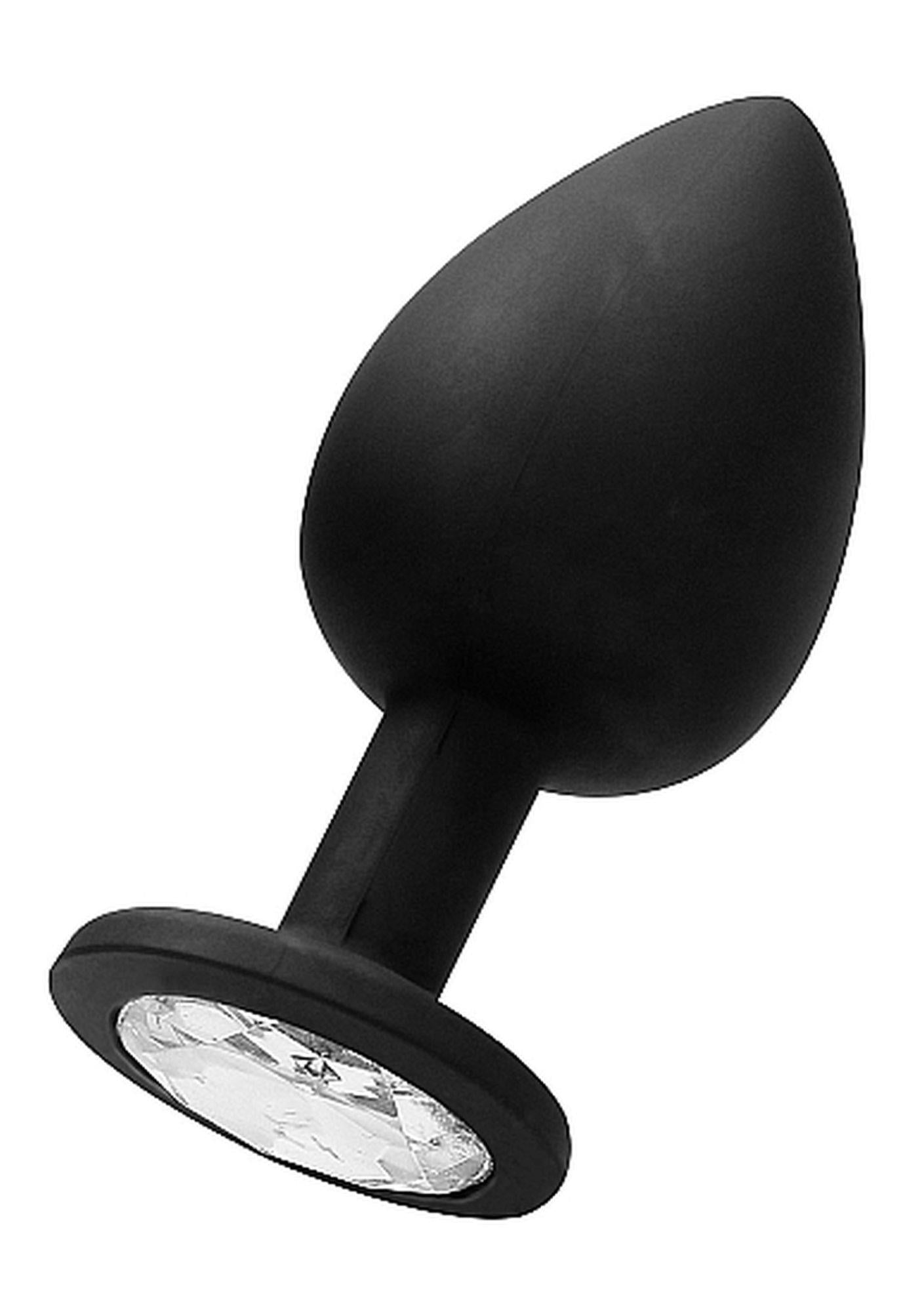 Dop anal Sono cu bilă mobilă din silicon 9,5 cm negru