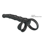 Inel anal pentru penis Pretty Love Tatum 10 vibrații 18 cm