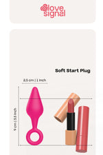 Dop anal din silicon Dream Toys Soft Start 9 cm