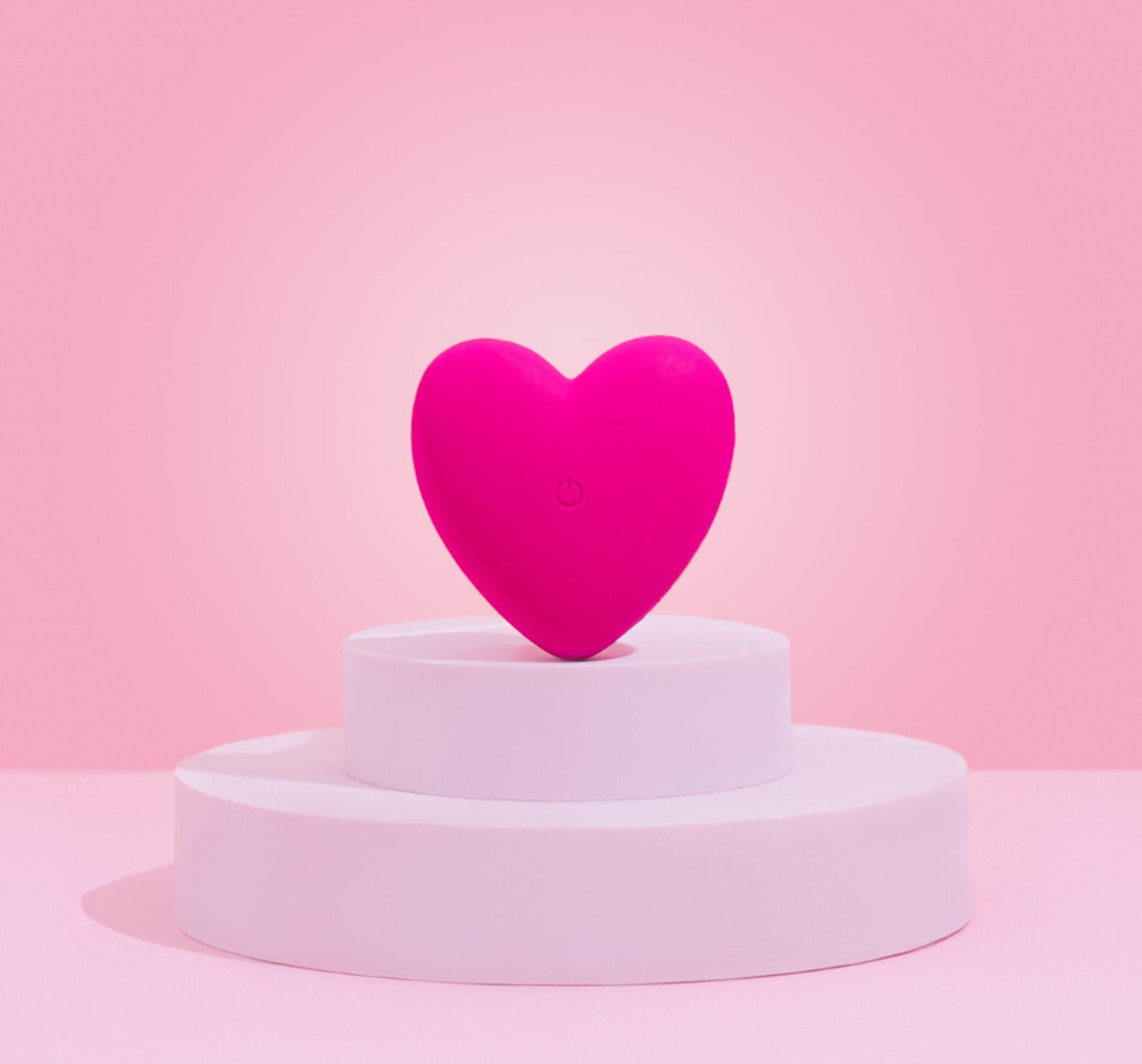 Mini vibrator cardiac Je t'aime So Divine roz USB