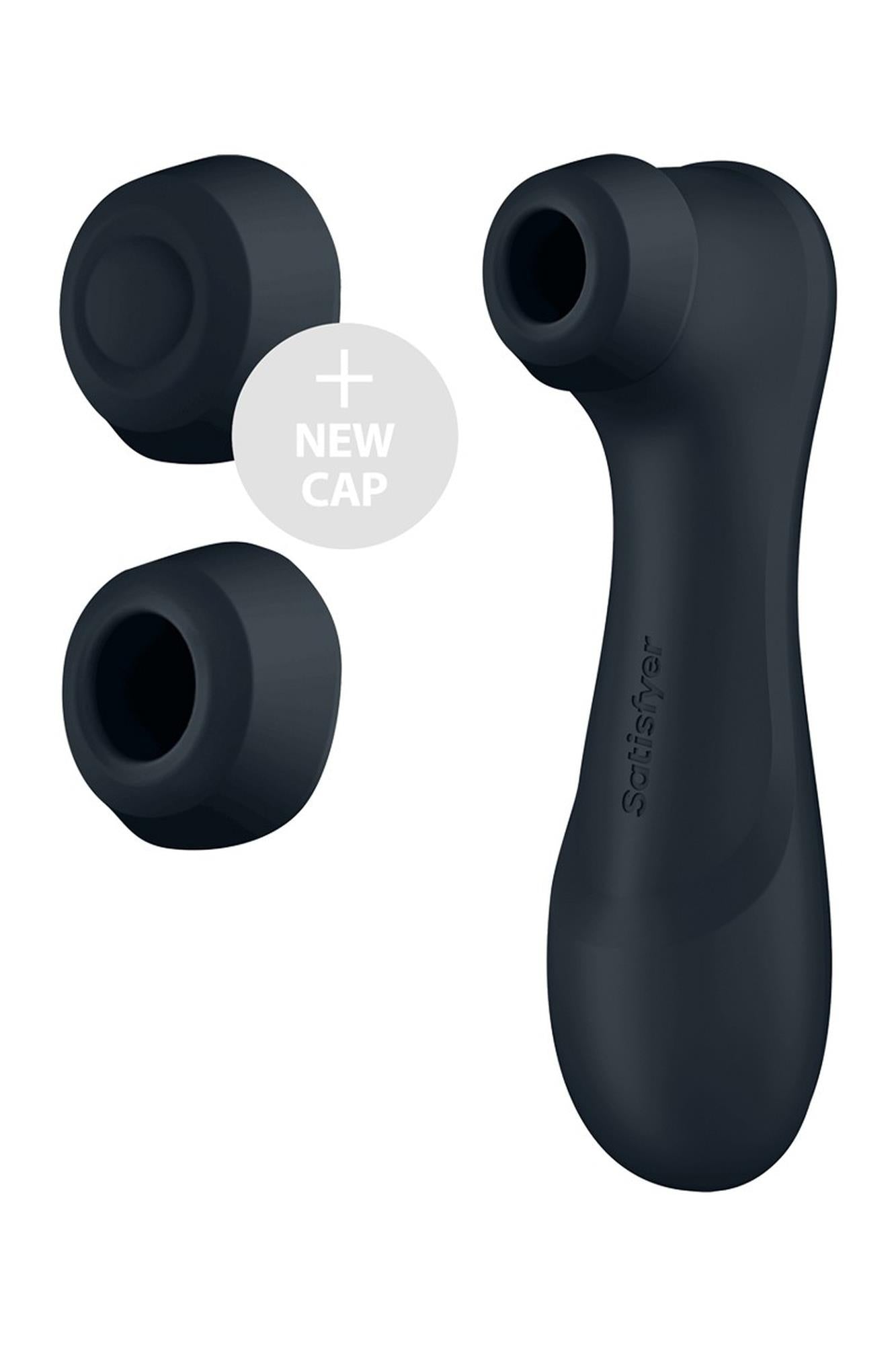 Stimulator cu aer lichid Satisfyer Pro 2, negru, Bluetooth, USB