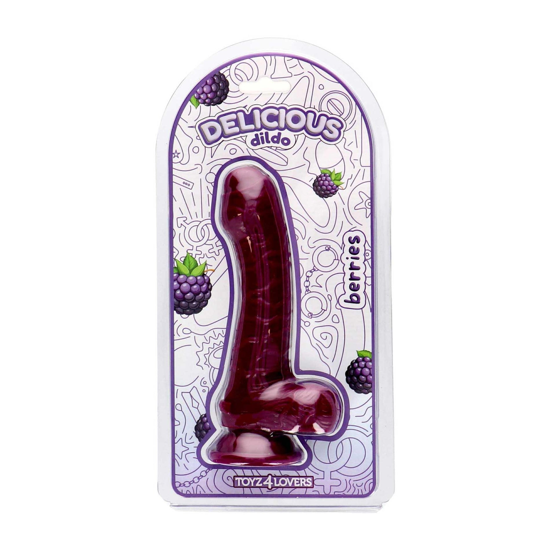 Ben Berries Toyz4lovers Dildo Realist Blackberry 18.5 cm