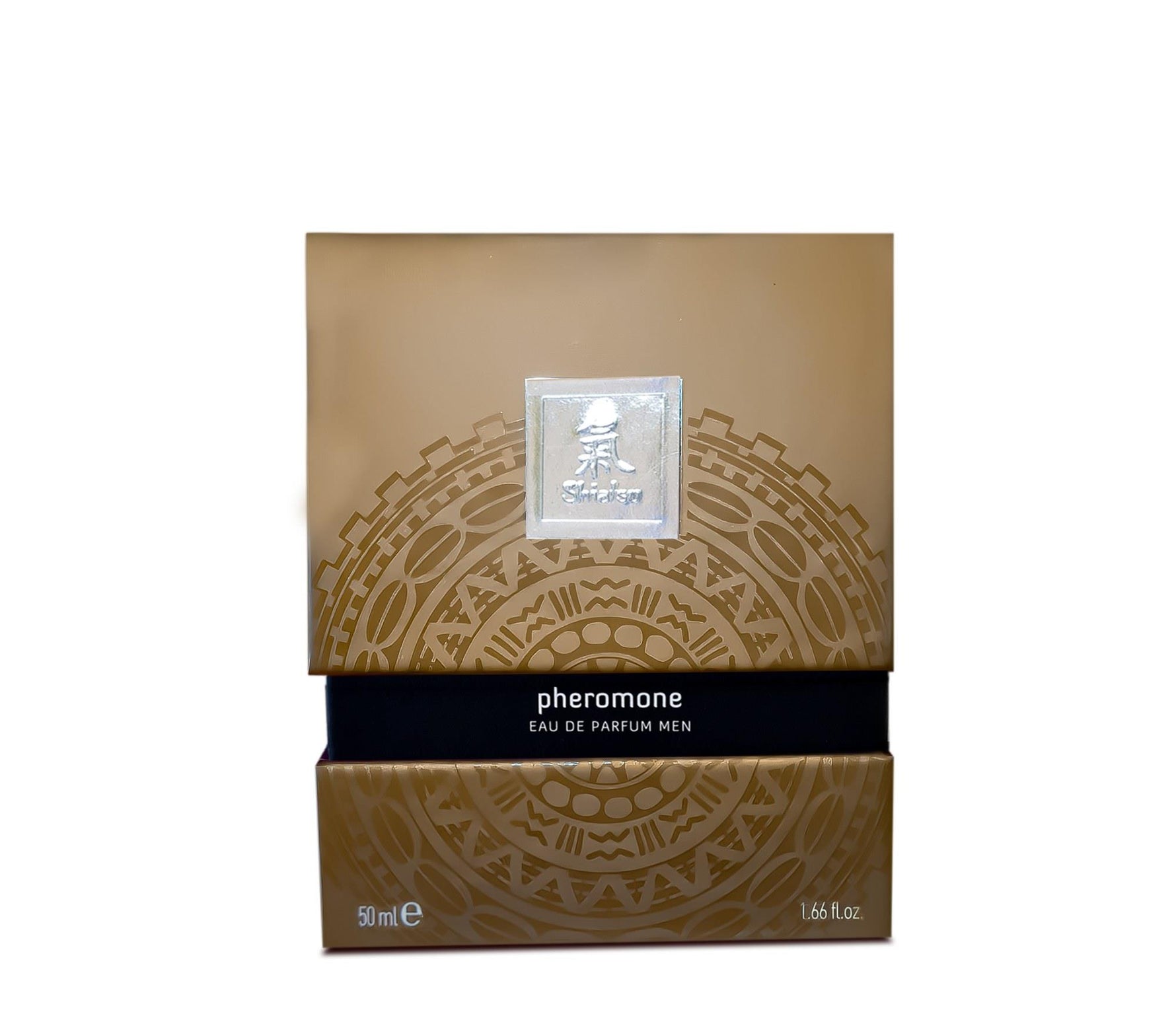 Parfum Shiatsu cu Feromoni pentru Bărbați, Gri Aprins, 50 ml