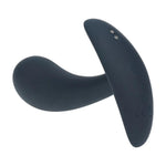 Levelz M Masaj vibrant pentru prostată din silicon, negru, 12,5 cm