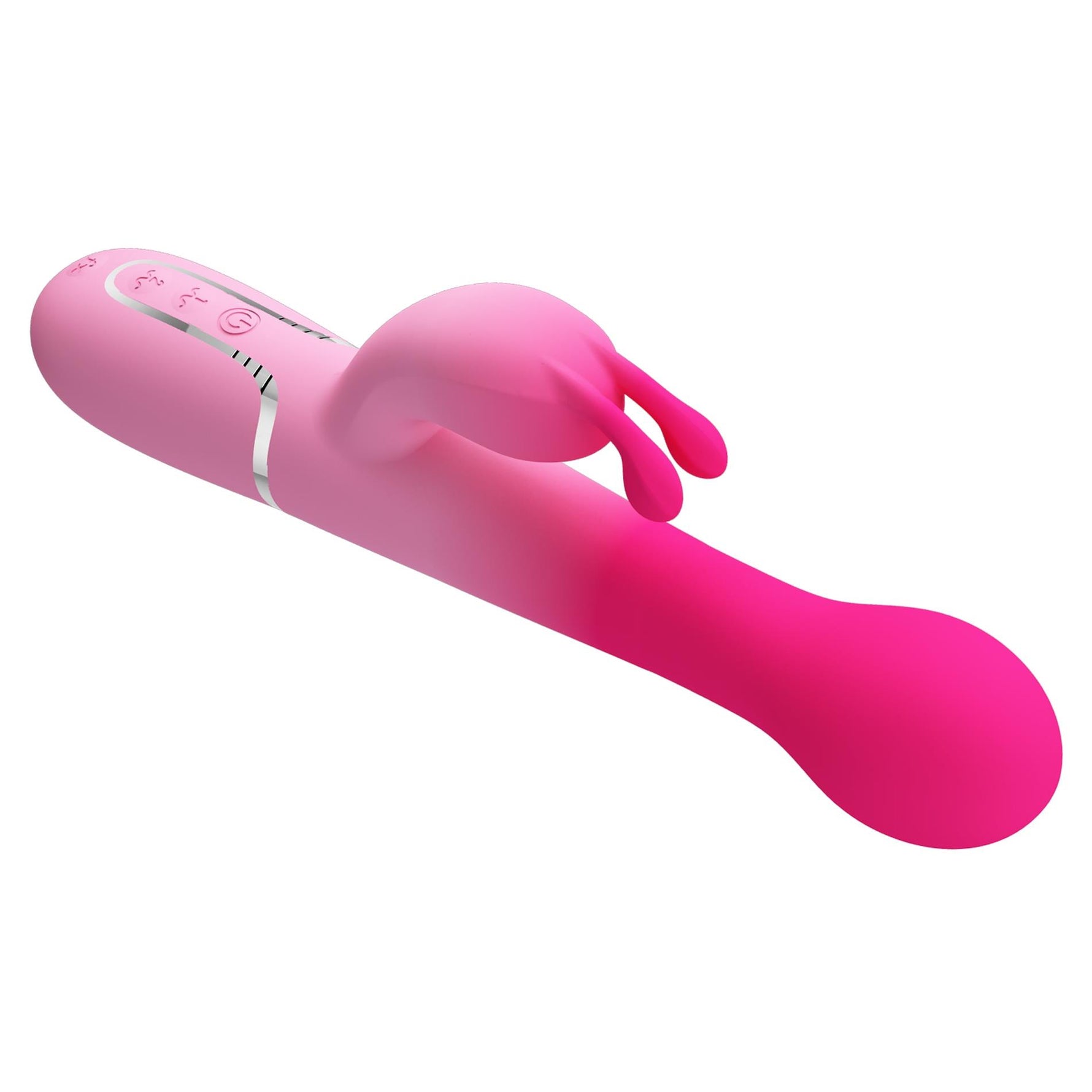 Vibrator Pretty Love Dejon din silicon pentru iepure, 7 vibrații
