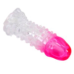 Extensie de penis Wilford Pretty Love 13,5 cm impermeabilă cu dop anal