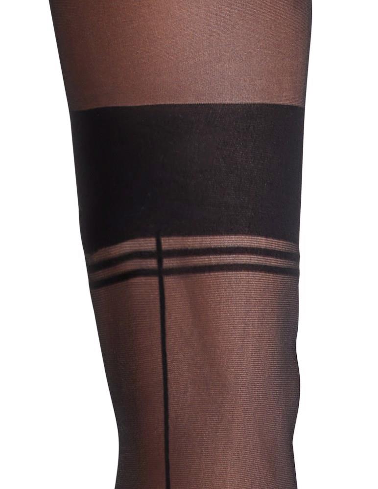 Colanți Cottelli LEGWEAR cu deschizătură în zona inghinală, culoarea pielii, 25 den